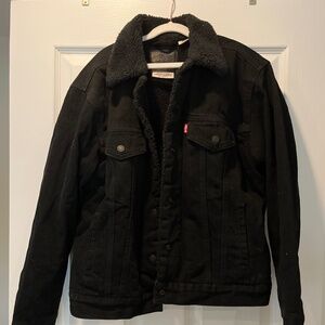 Levis Sherpa Lined Denim Jacket